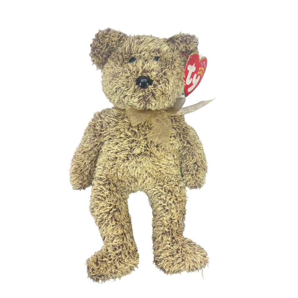 TY Original Beanie Baby Harry 2002 9 Inch Bear Stuffed Animal Toy